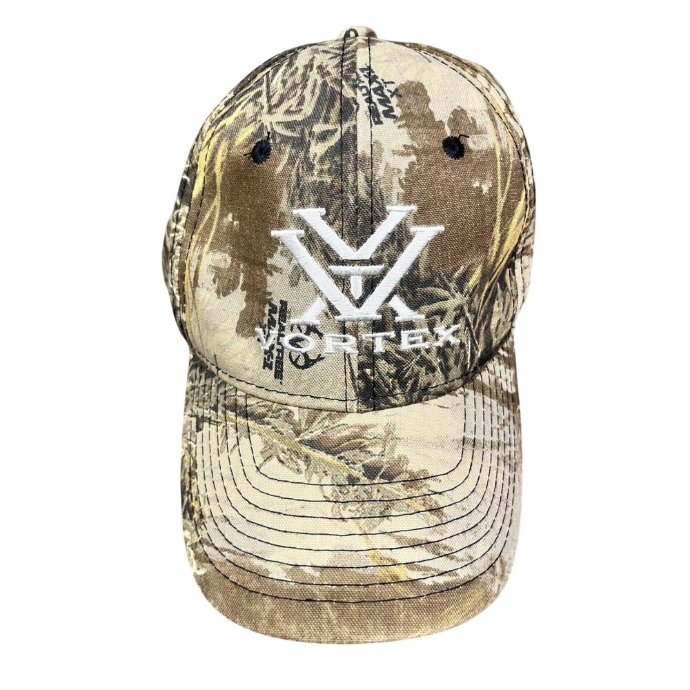 Vortex Optics Realtree MAX-1 Camo Hat The Force of Optics Adjustable Cap OSFM
